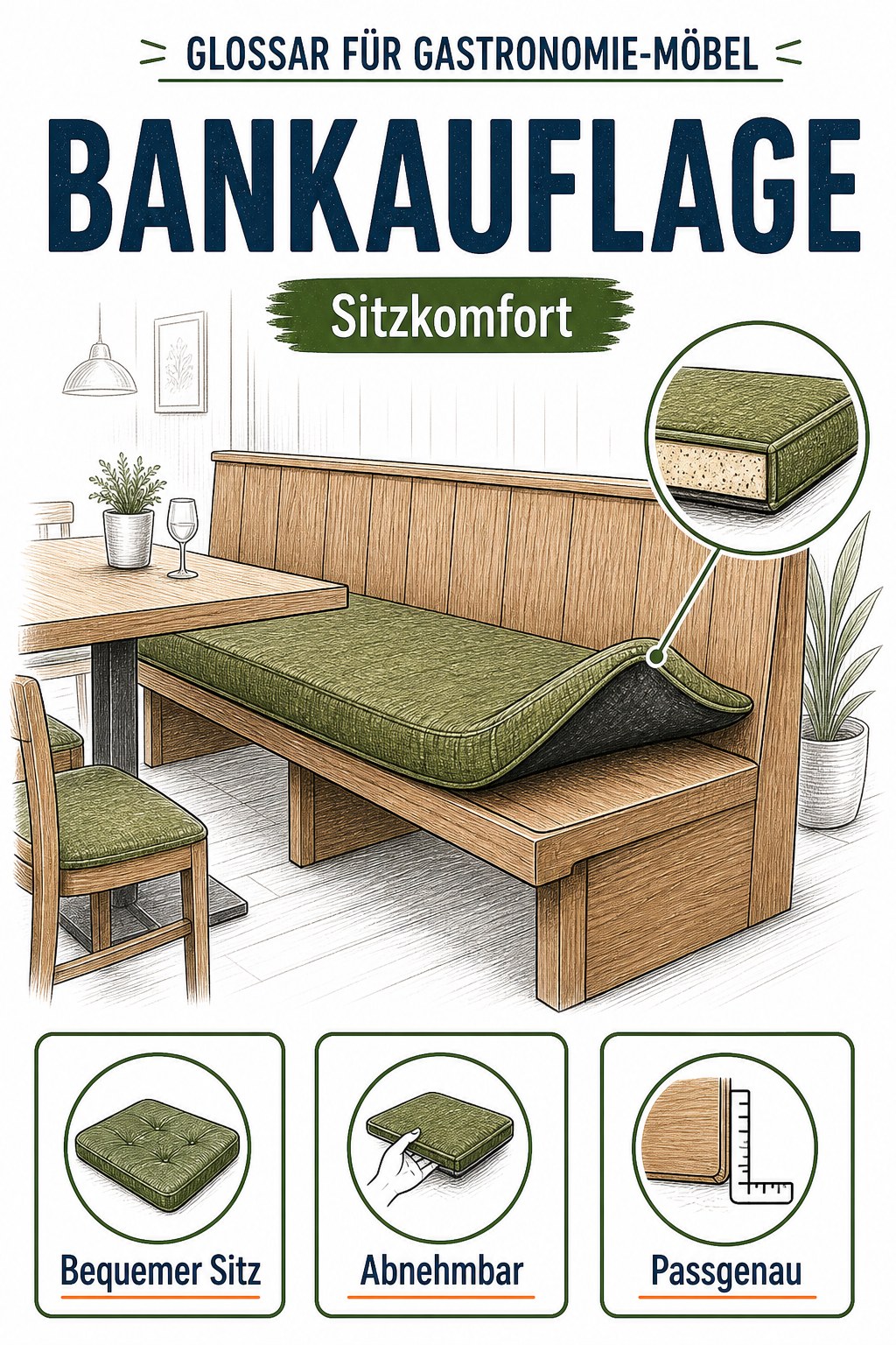 Bankauflage