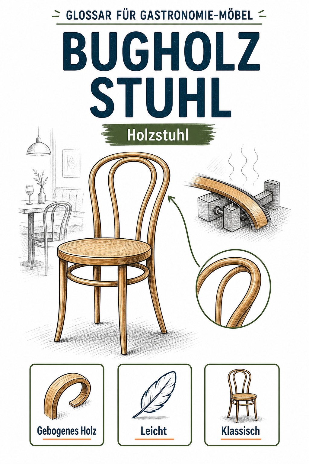 Bugholzstuhl
