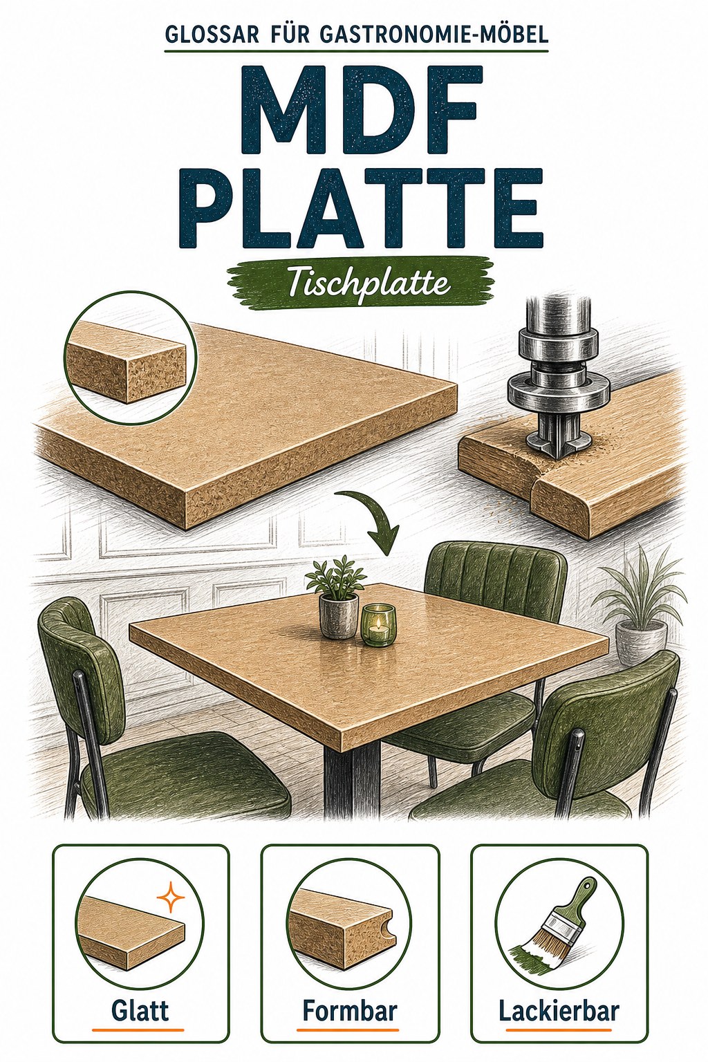 MDF-Platte