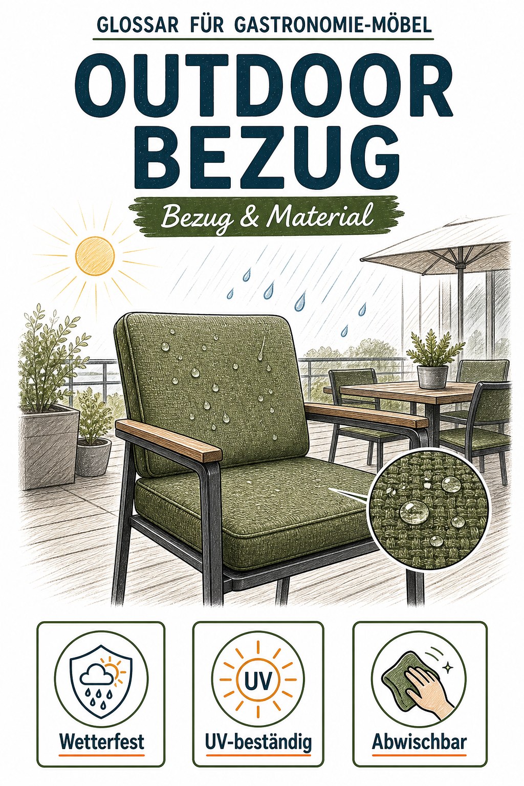 Outdoor-Bezug